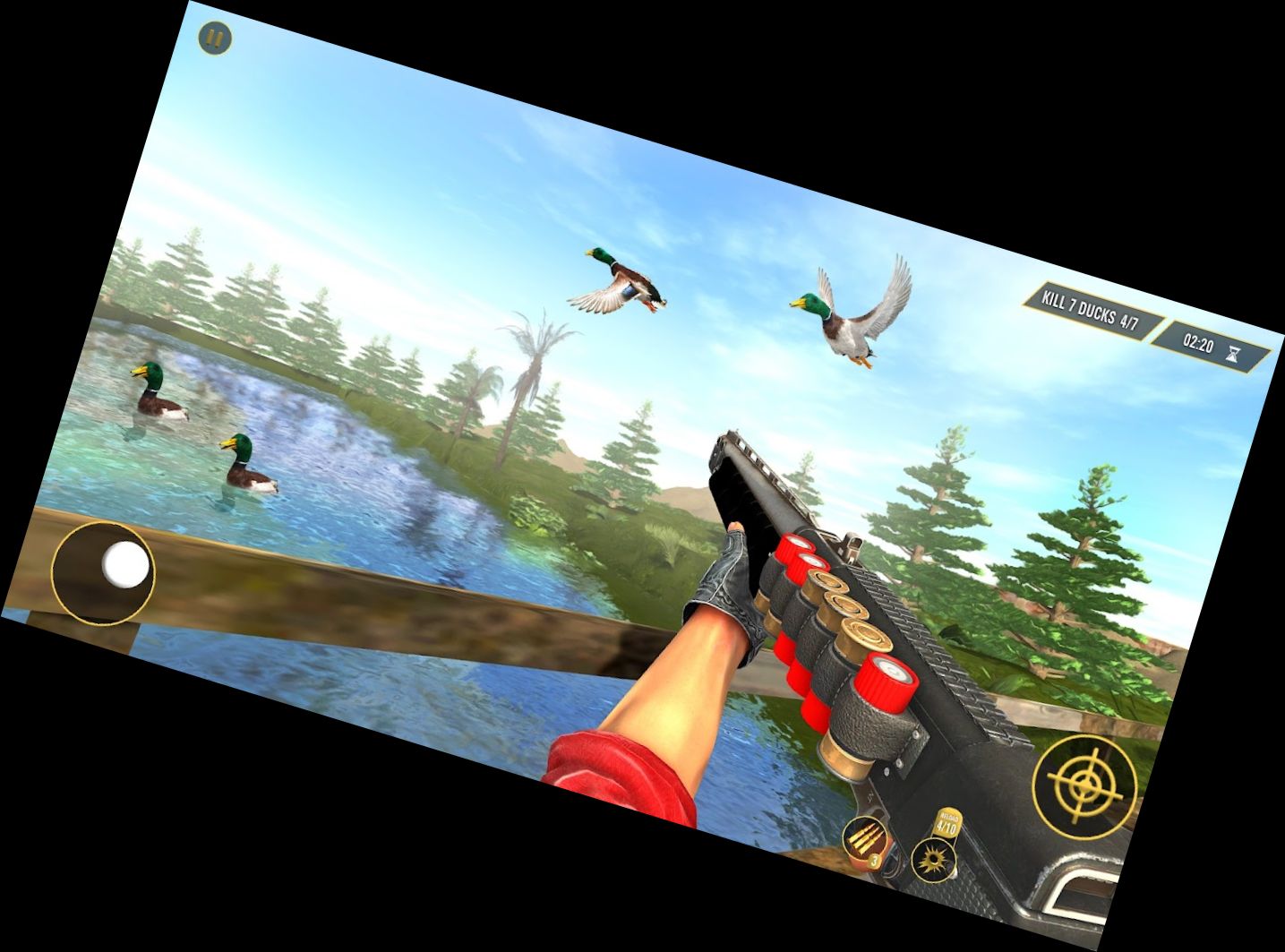 Waterfowl Hunting First Person Shooter Game