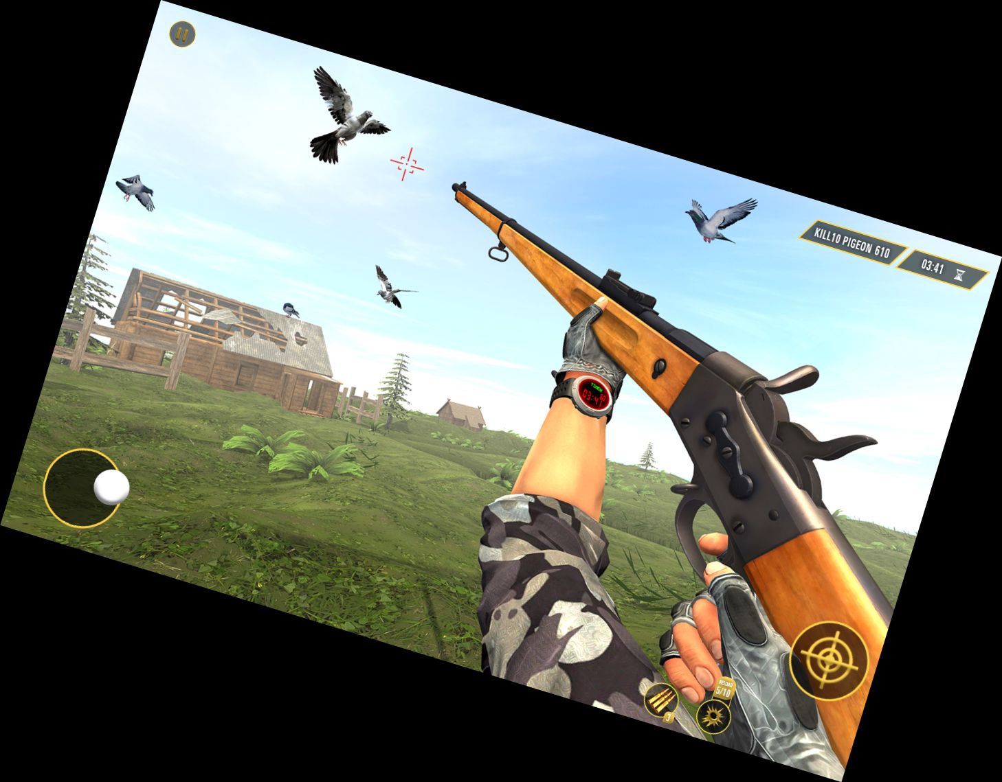 Waterfowl Hunting First Person Shooter Game