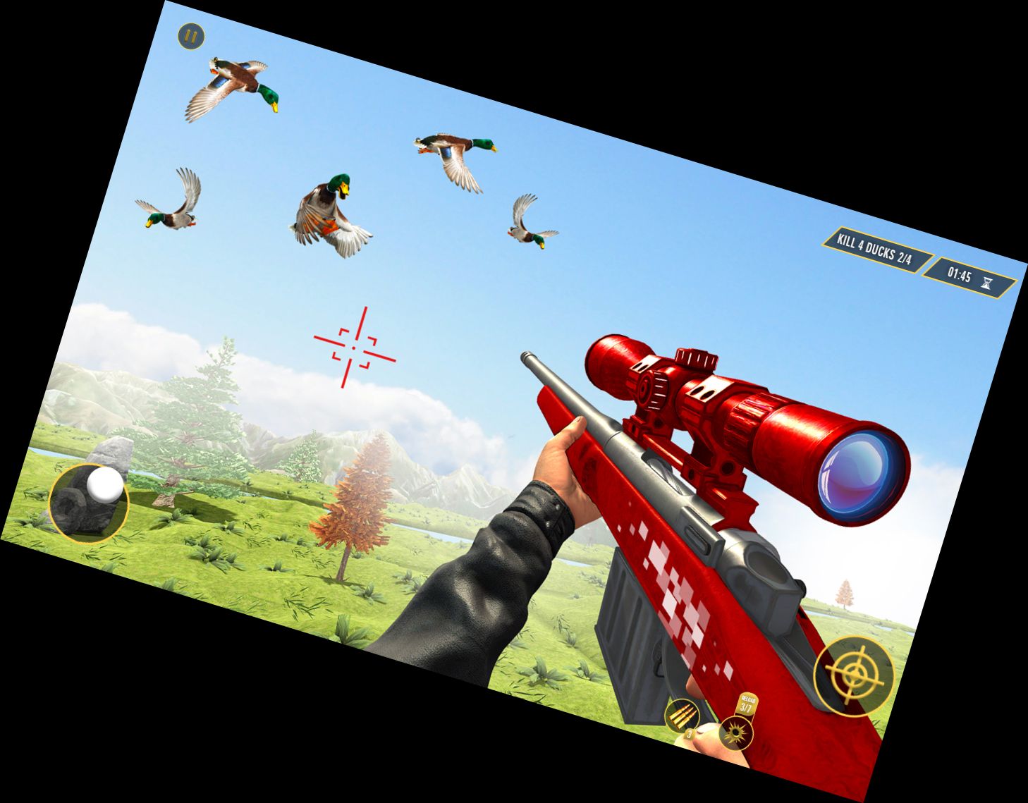 Waterfowl Hunting First Person Shooter Game