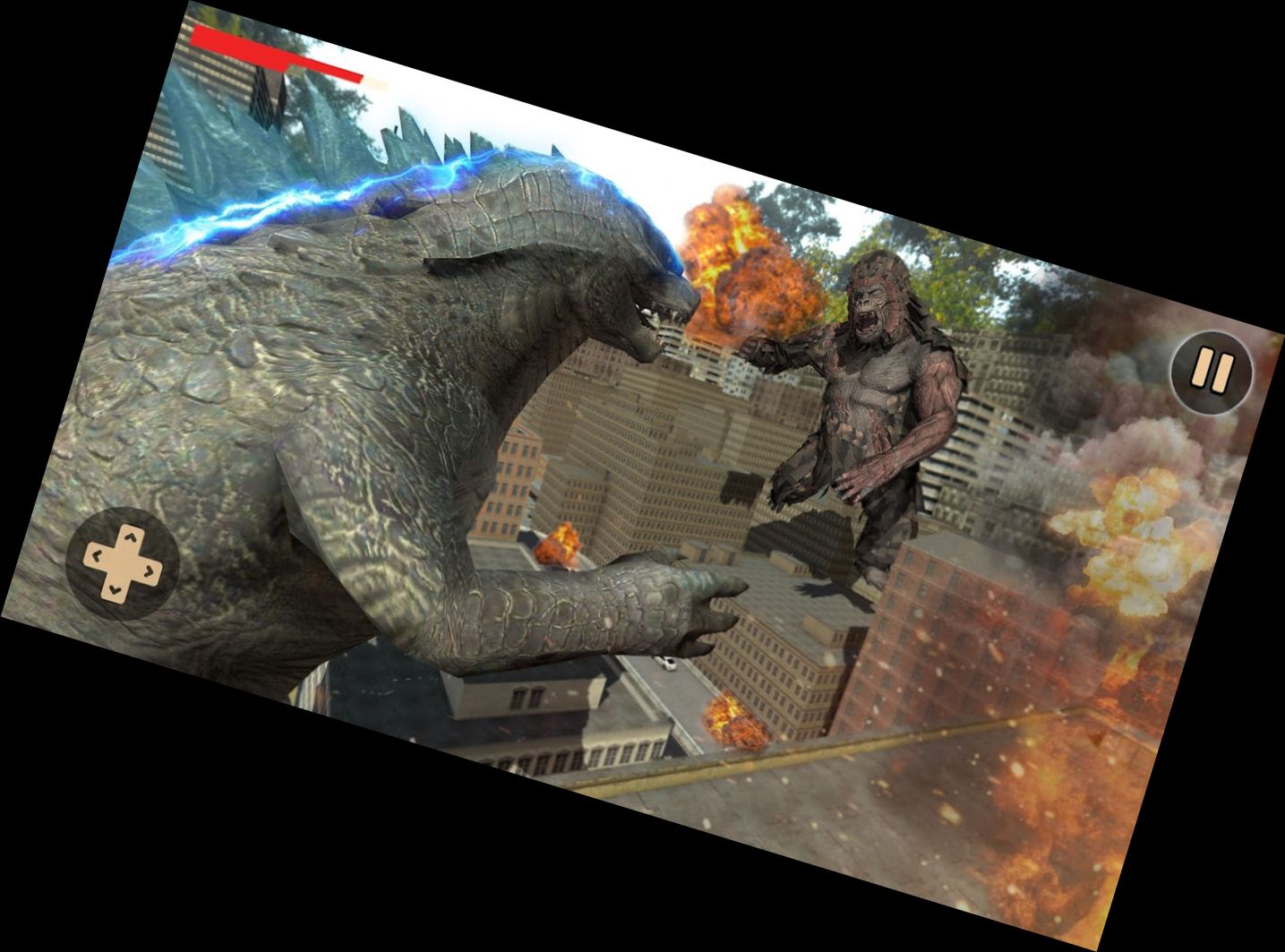 Godzilla vs Kong: City Destruction Battle