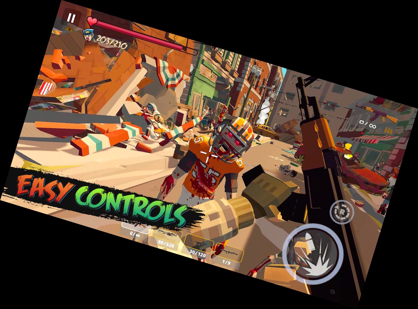 Zombies Poly: Zombie Spiele