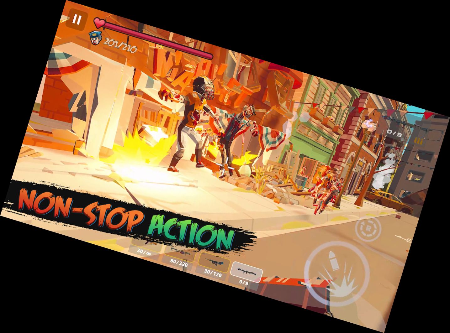 Zombies Poly: Zombie Spiele