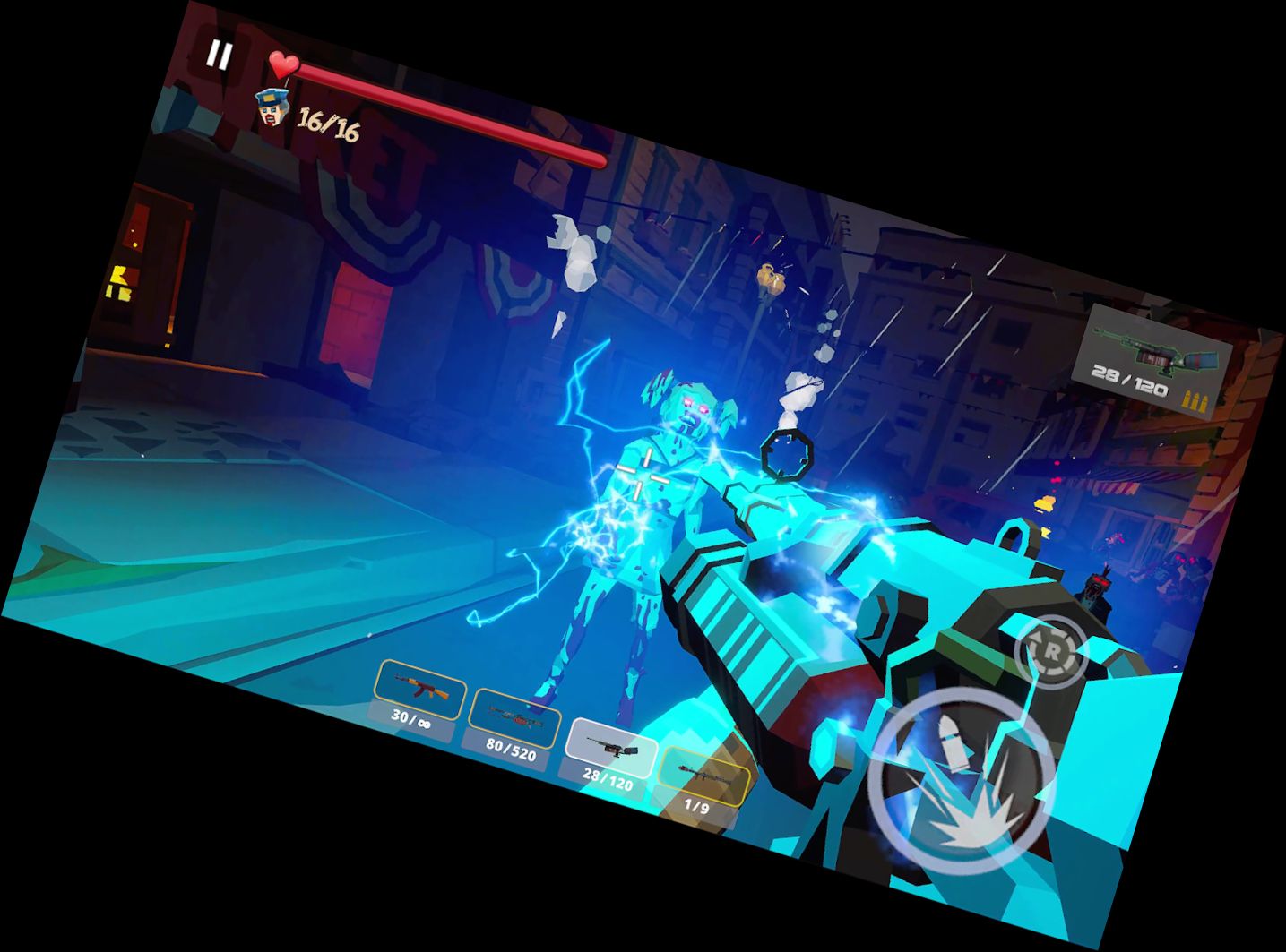 Zombies Poly: Zombie Spiele