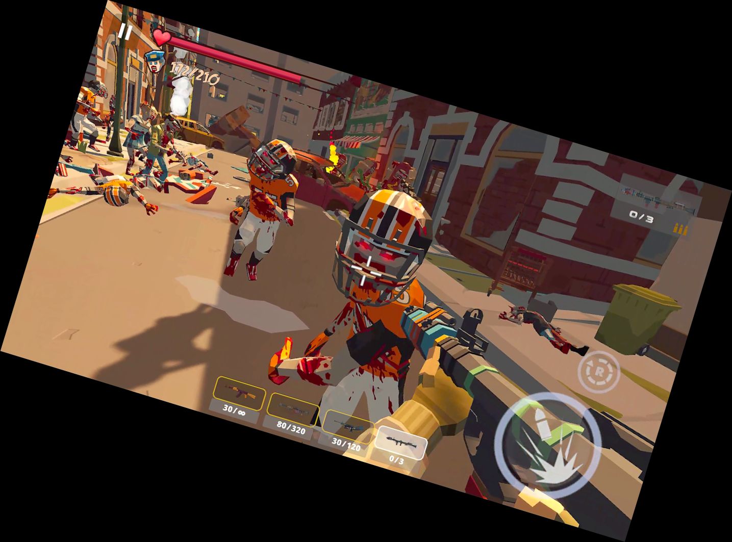 Zombies Poly: Zombie Spiele