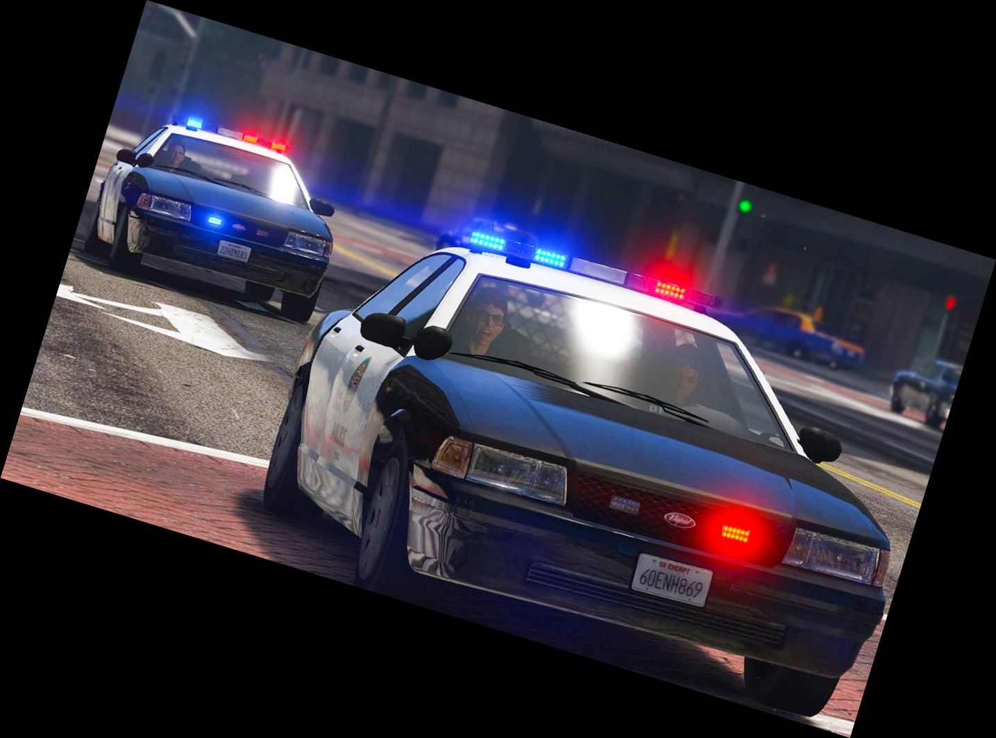 Polizei Verbrecher Jagd Rennen