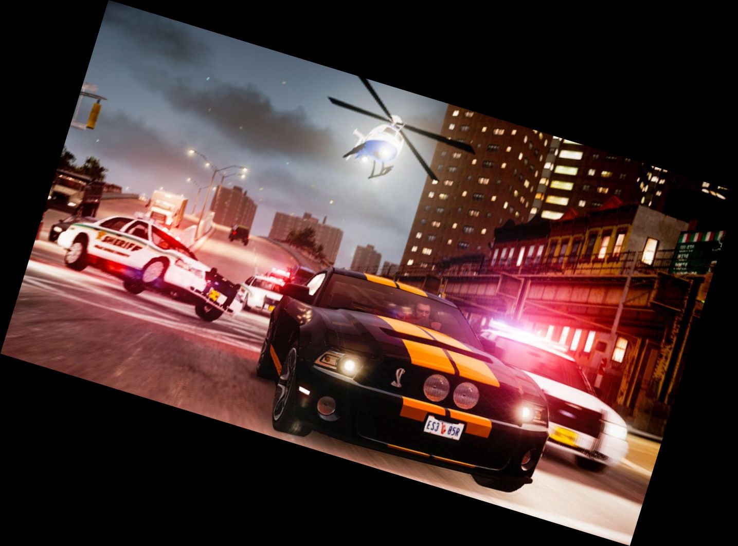 Полицейский Перегон Погоня