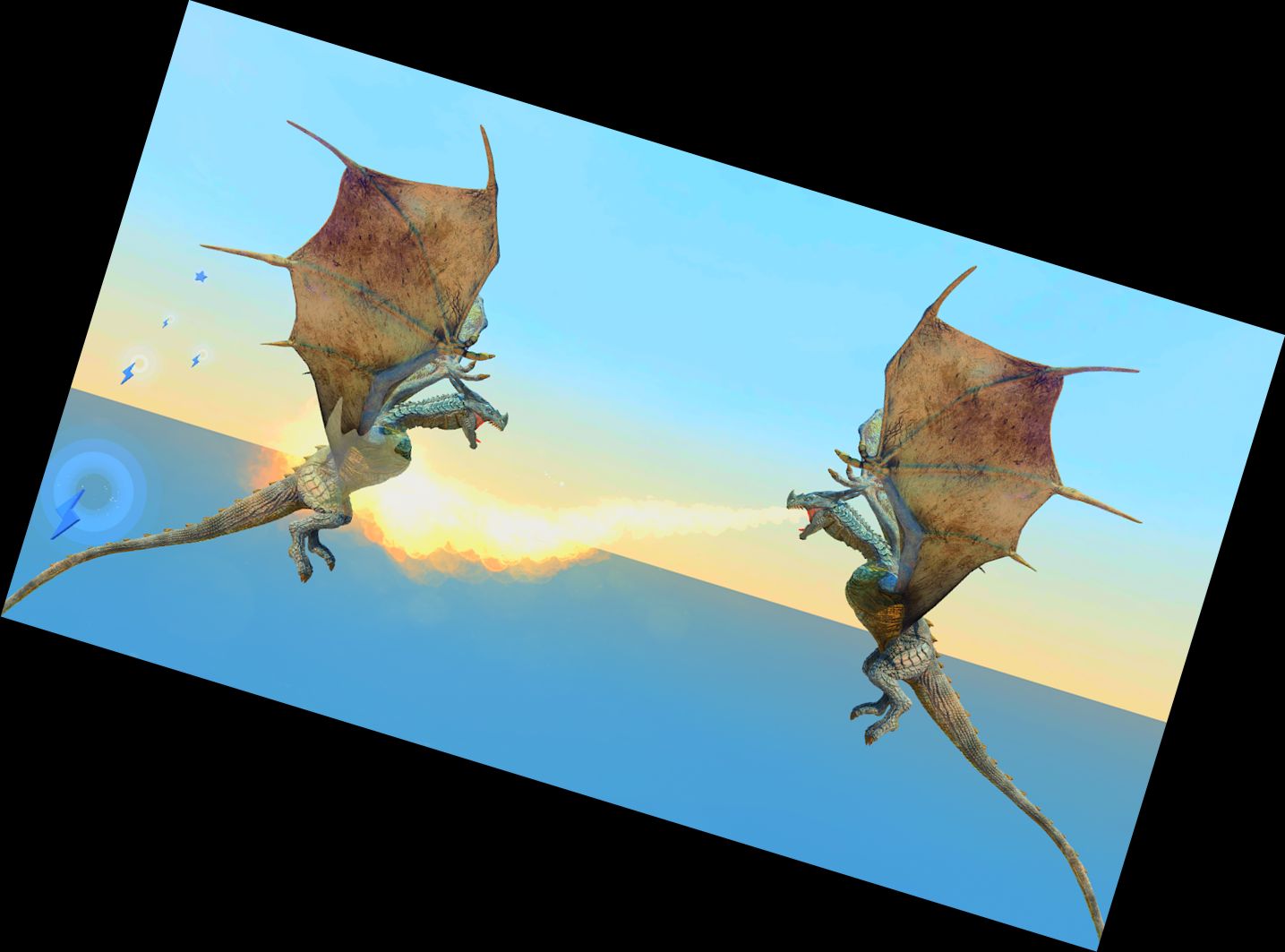 Реальний Симулятор Польоту Дракона 3