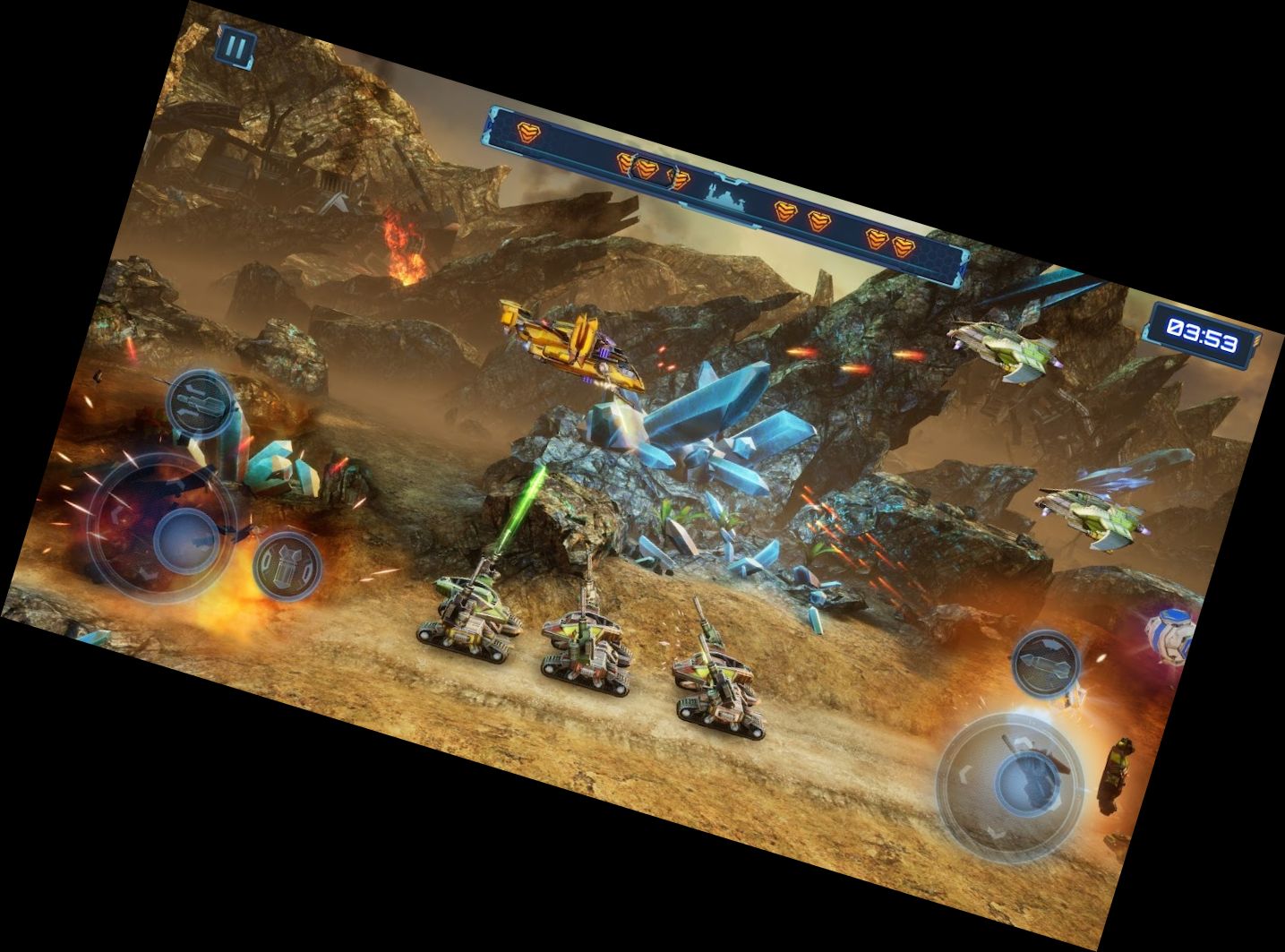 Rote Sirene: Roboter und Mecha K