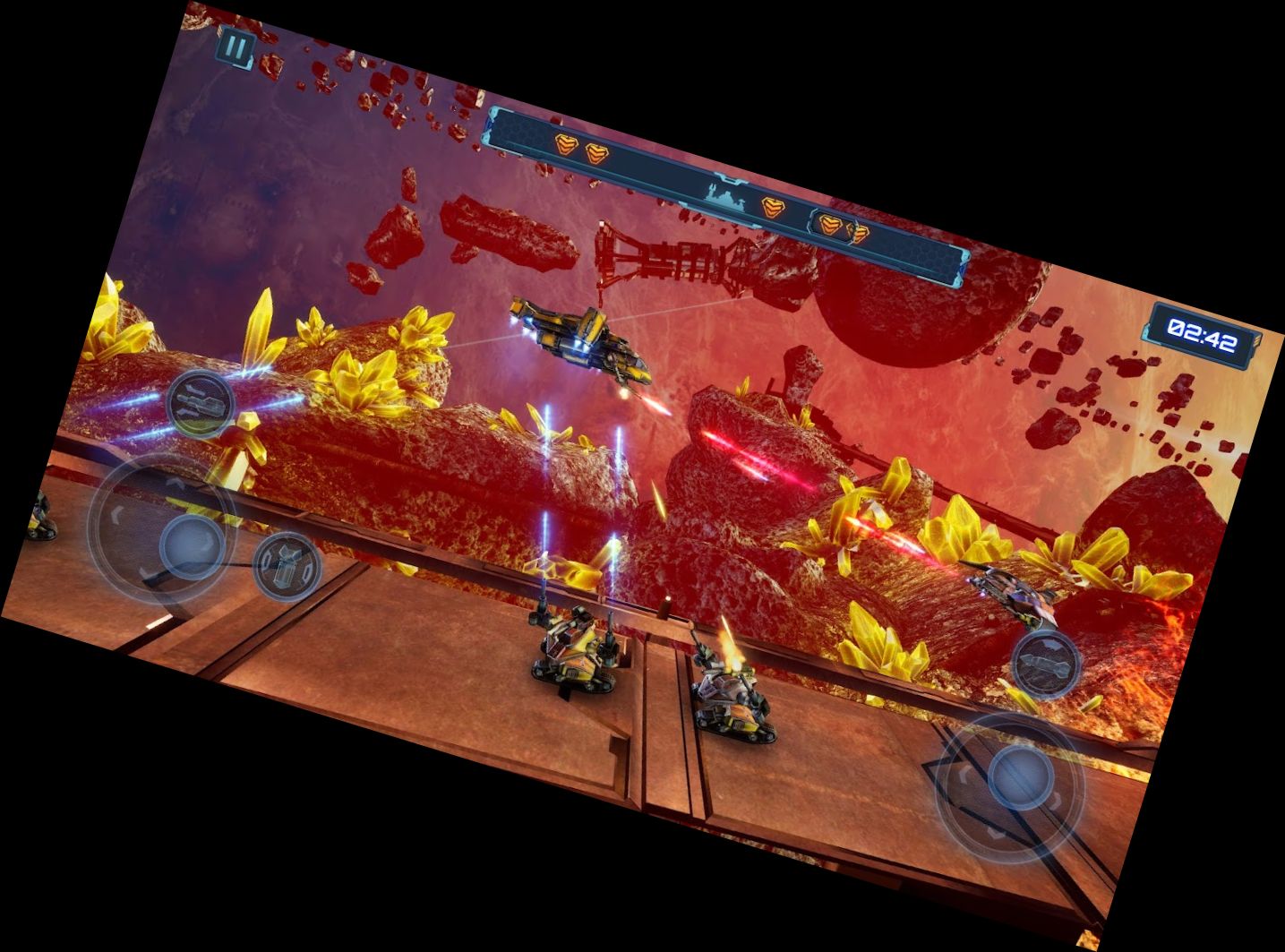 Rote Sirene: Roboter und Mecha K