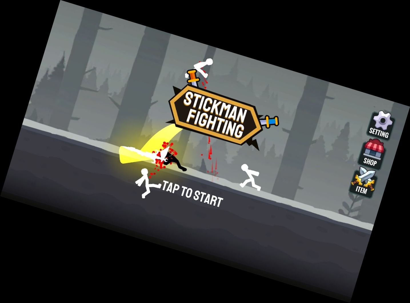 Kampf der Schattenkrieger - Stick Fight Schlacht