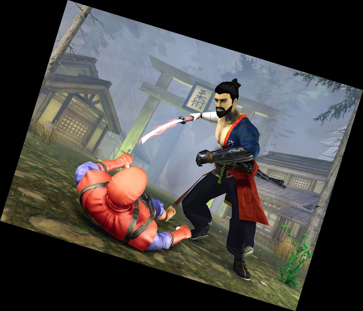 Ninja-Samurai-Attentäter-Krieger