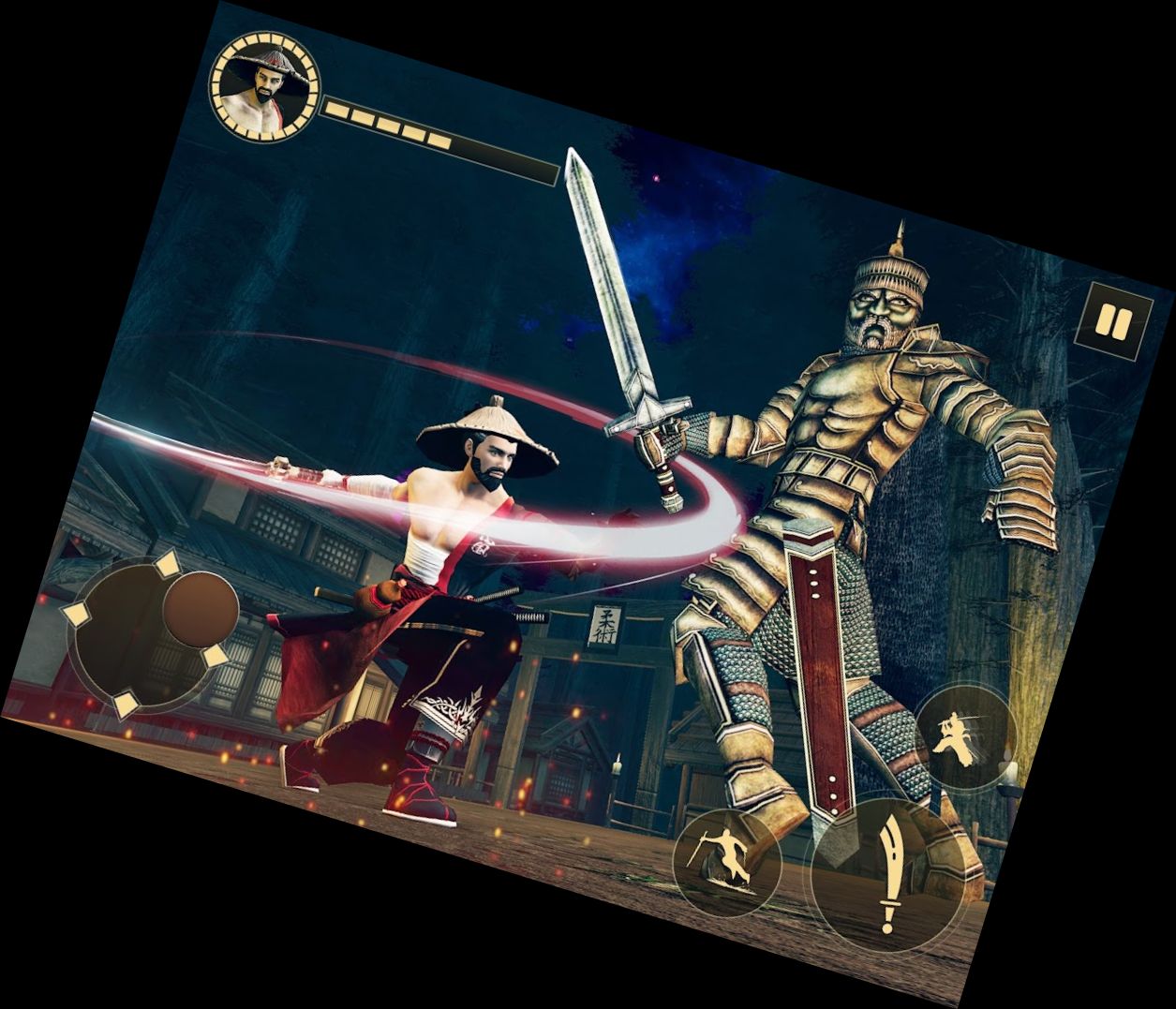 Ninja-Samurai-Attentäter-Krieger