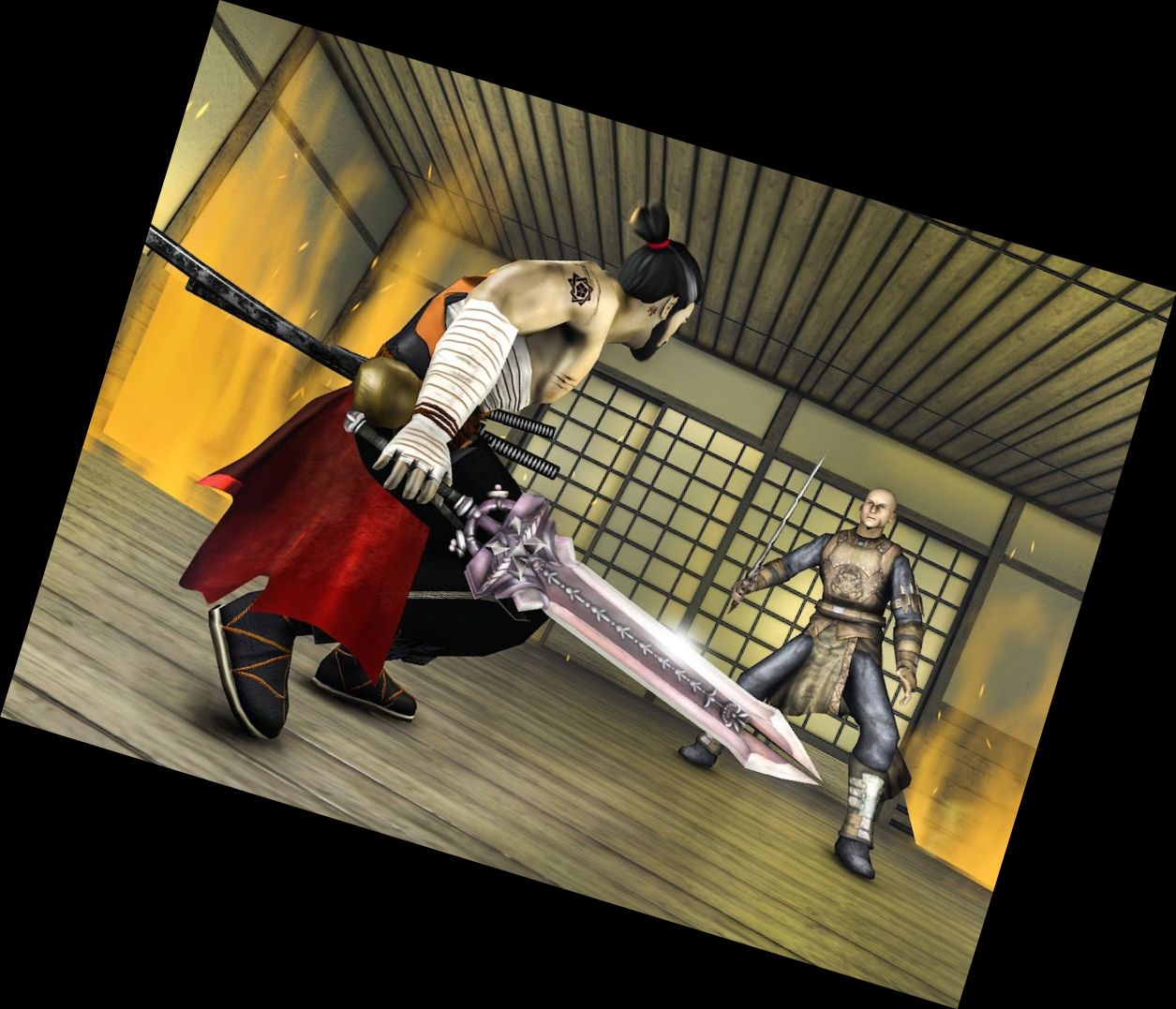 Ninja-Samurai-Attentäter-Krieger