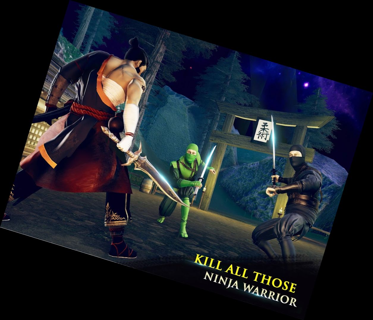 Ninja-Samurai-Attentäter-Krieger