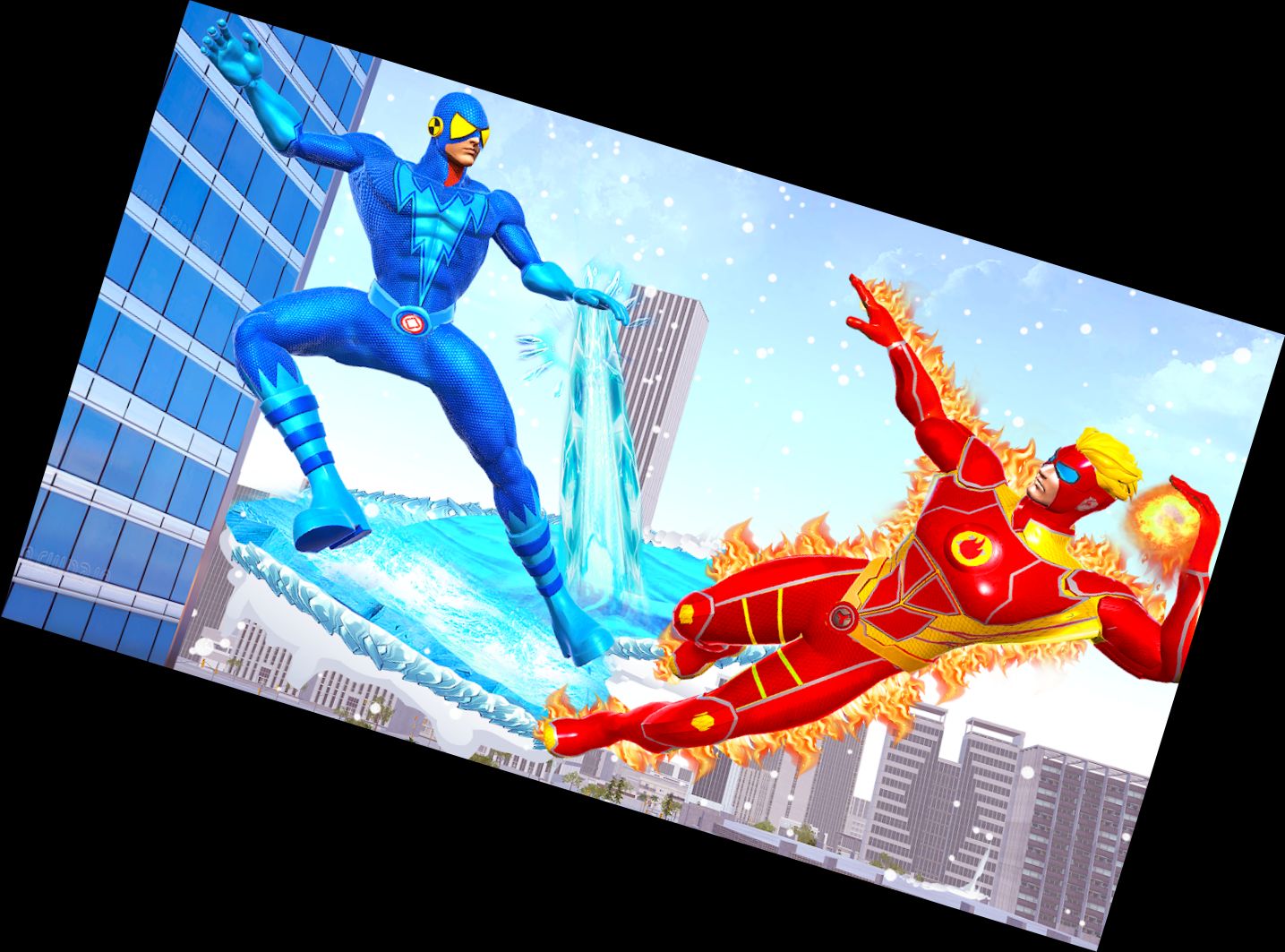 Снежный Герой Робот Миссия Сп