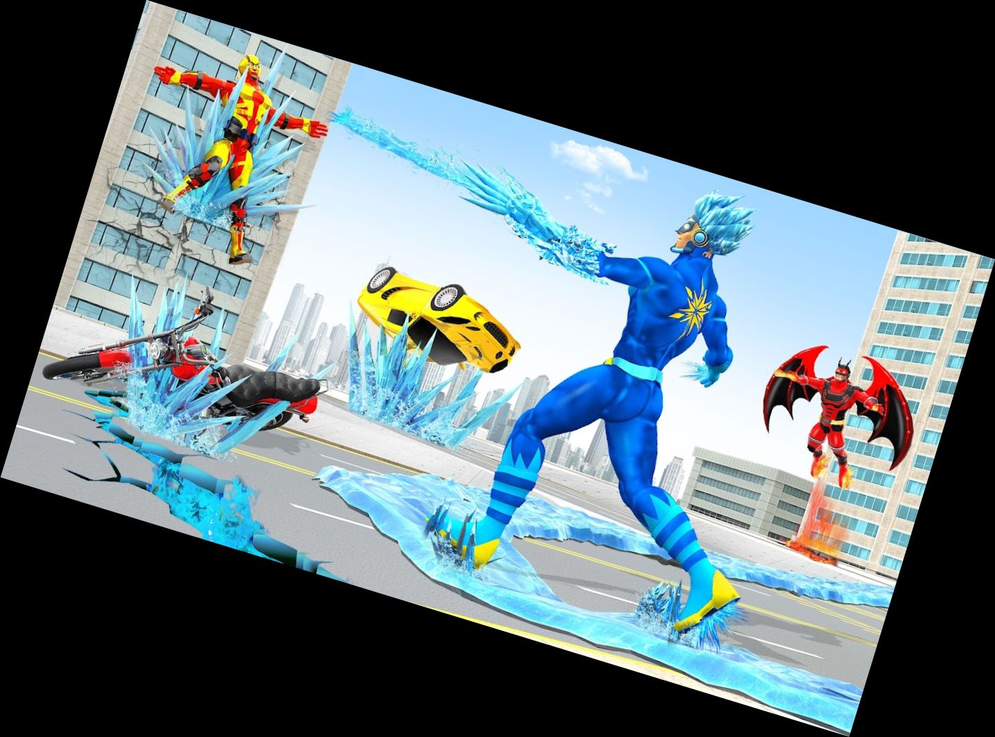 Снежный Герой Робот Миссия Сп