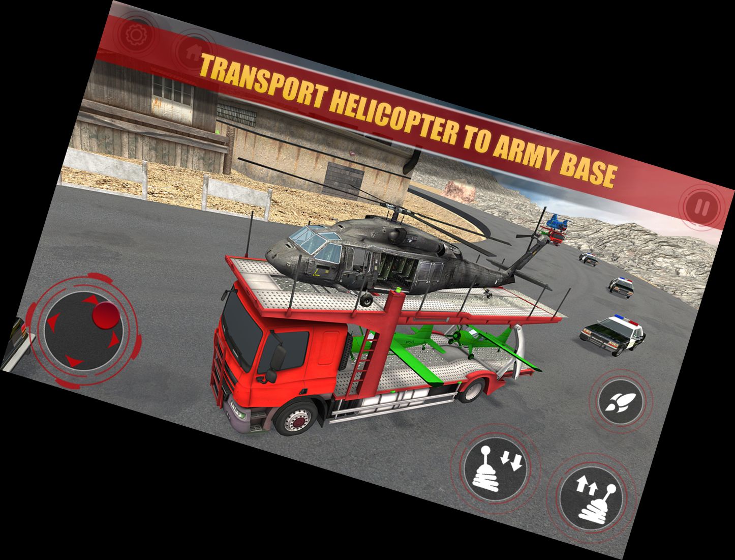 Truck Driver Simulator Cargo Transport Game