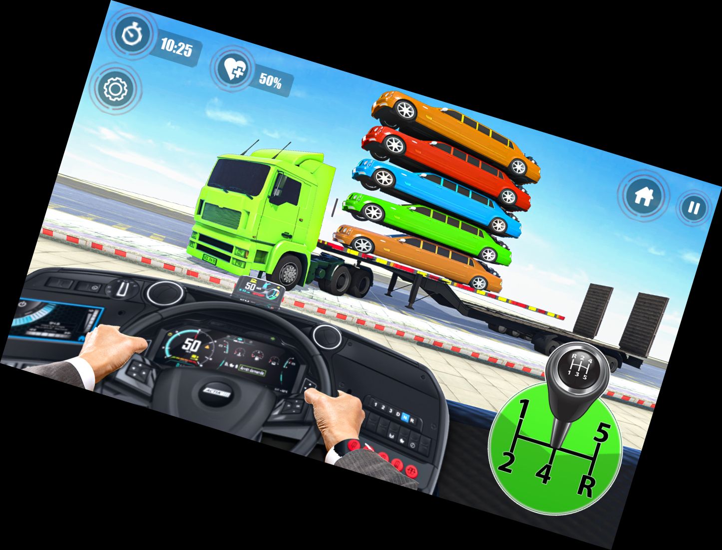 Truck Driver Simulator Cargo Transport Game