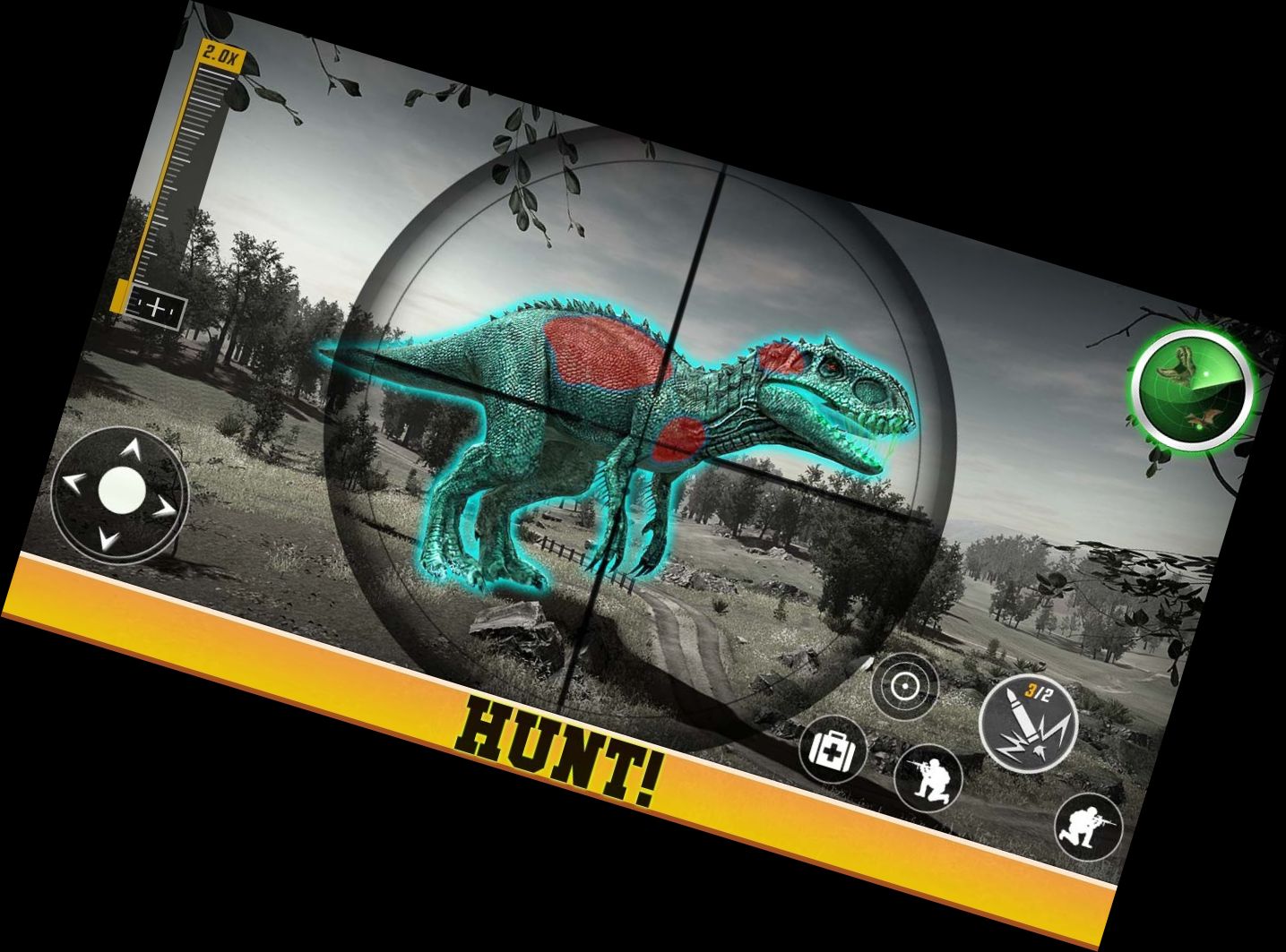 Dinosaurier Spiele - Dino Jagd 3D