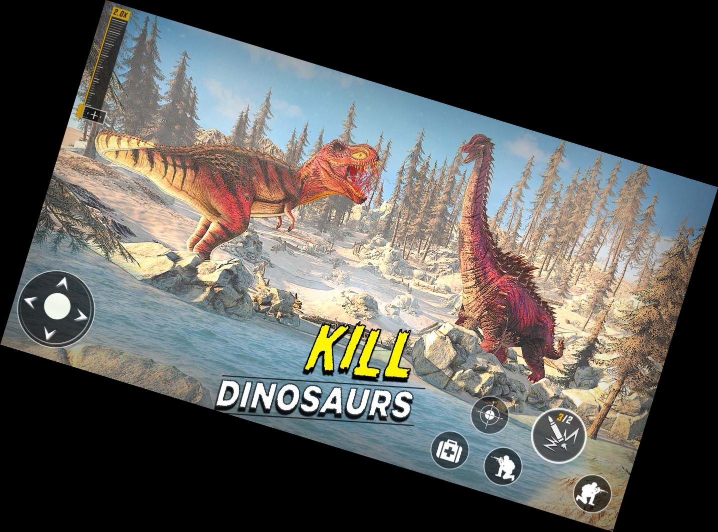 Dinosaurier Spiele - Dino Jagd 3D