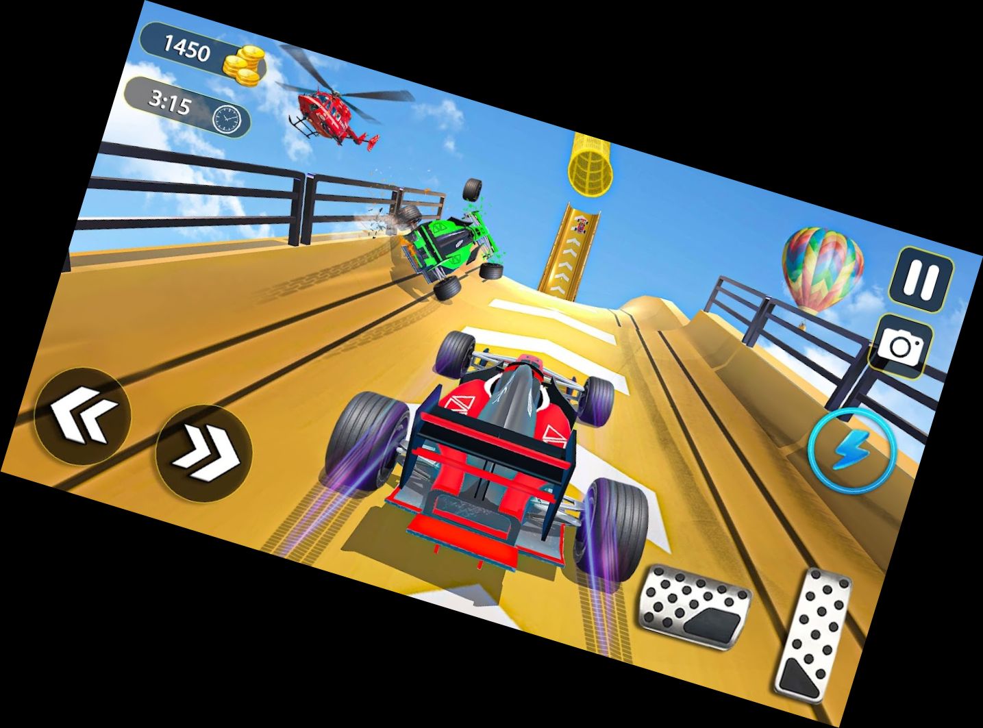 Formel Auto GT Stunt Spiel