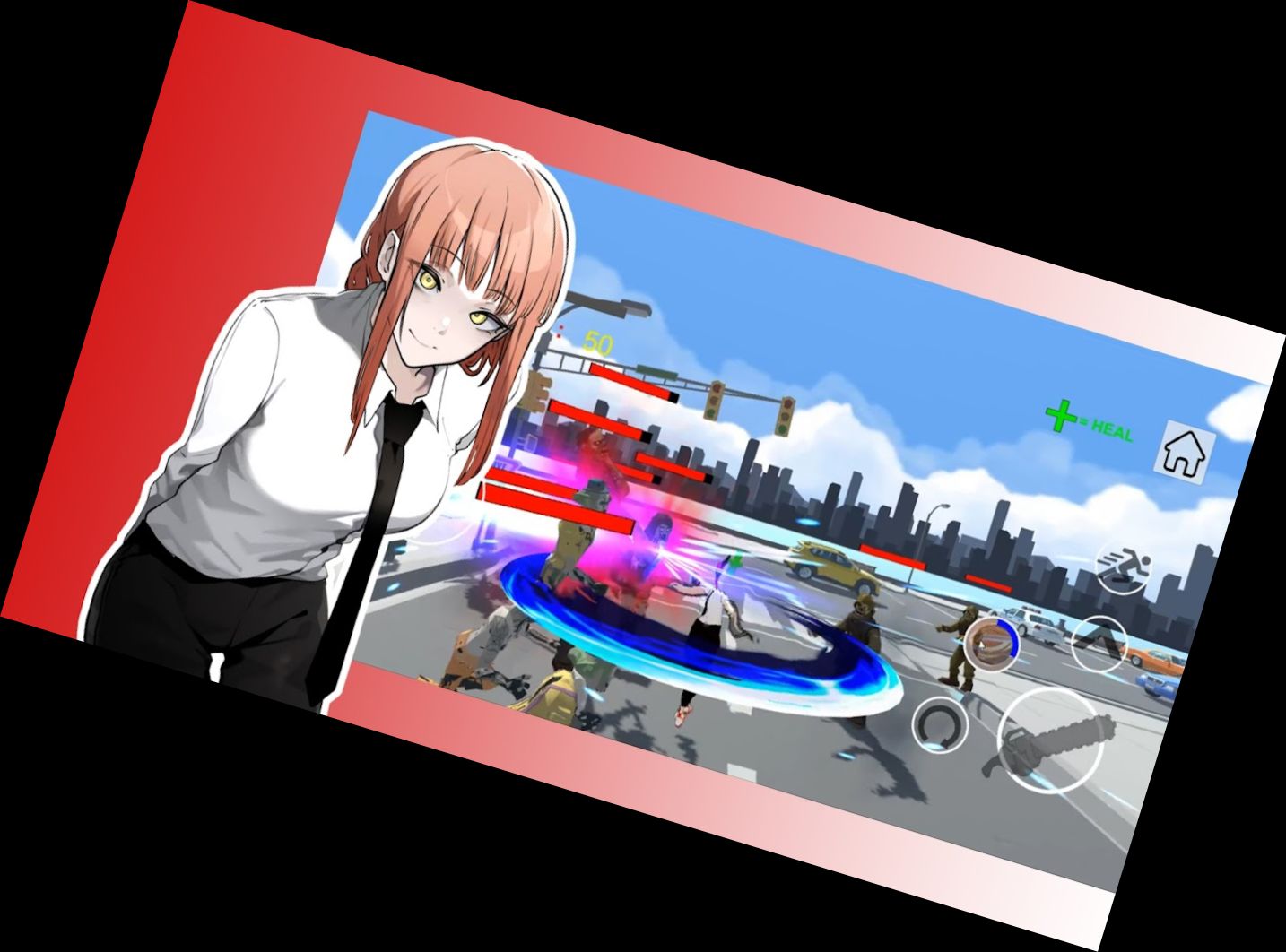 Kettensägen-Mann VS Zombie-Spiel