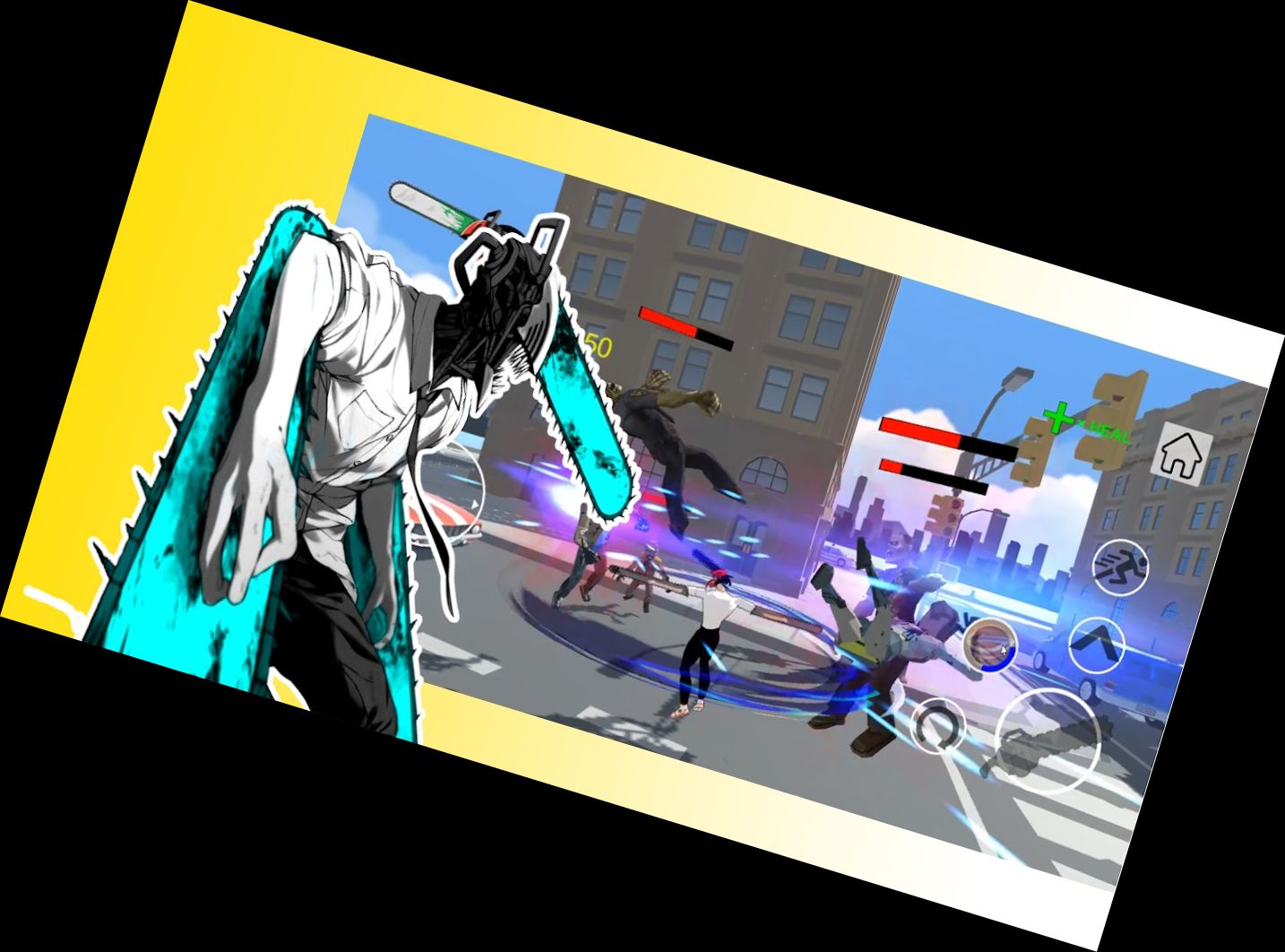 Бензопила Мужчина против Зомби