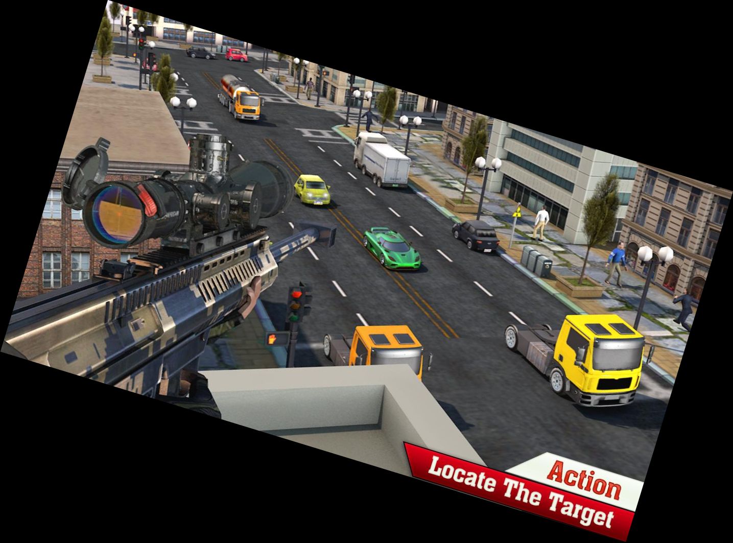 Scharfschützen Spiel - Waffe Schie