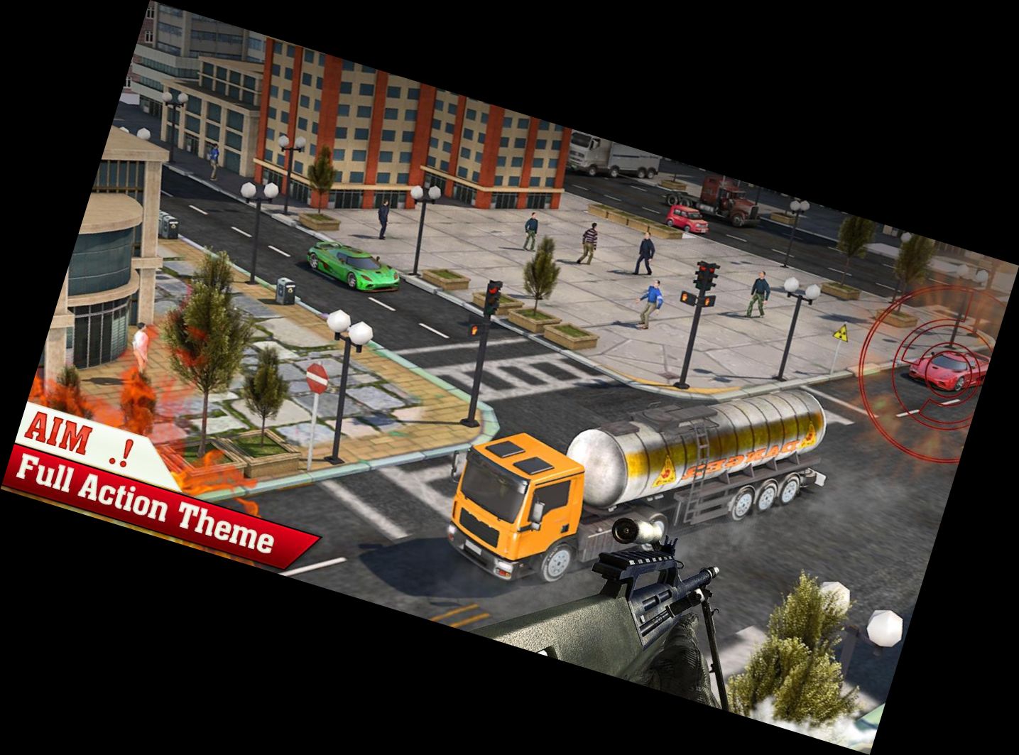 Scharfschützen Spiel - Waffe Schie