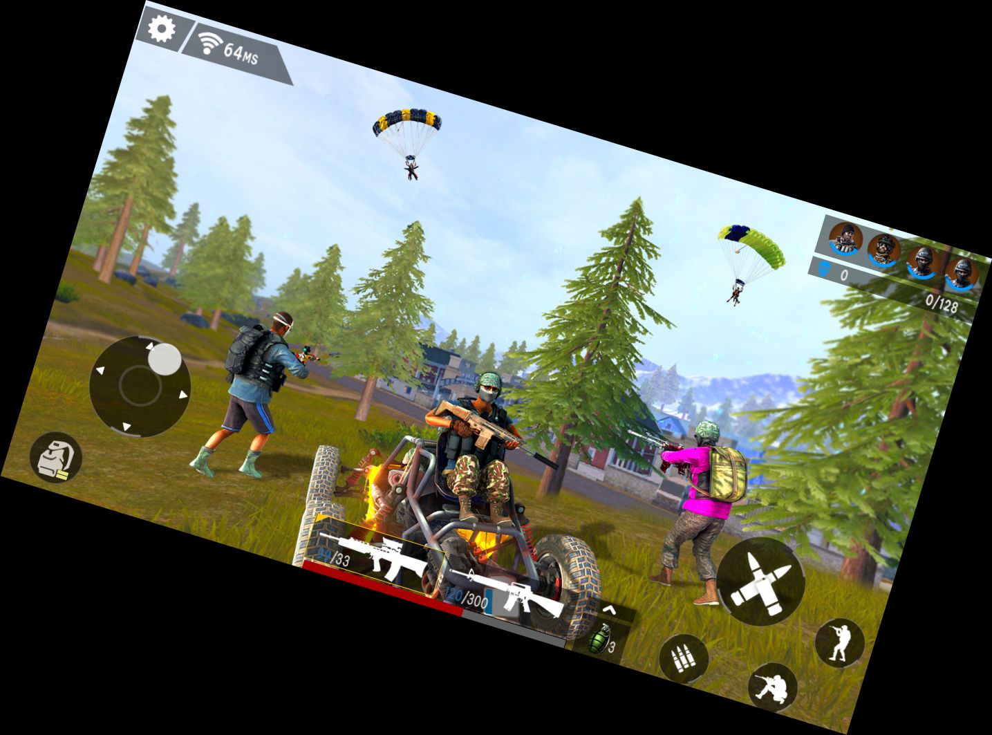 First Person Shooter Commando Mission Gunfire Game