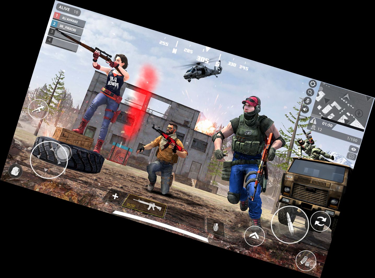 Ego-Shooter Kommando Schießspiel mit Gew