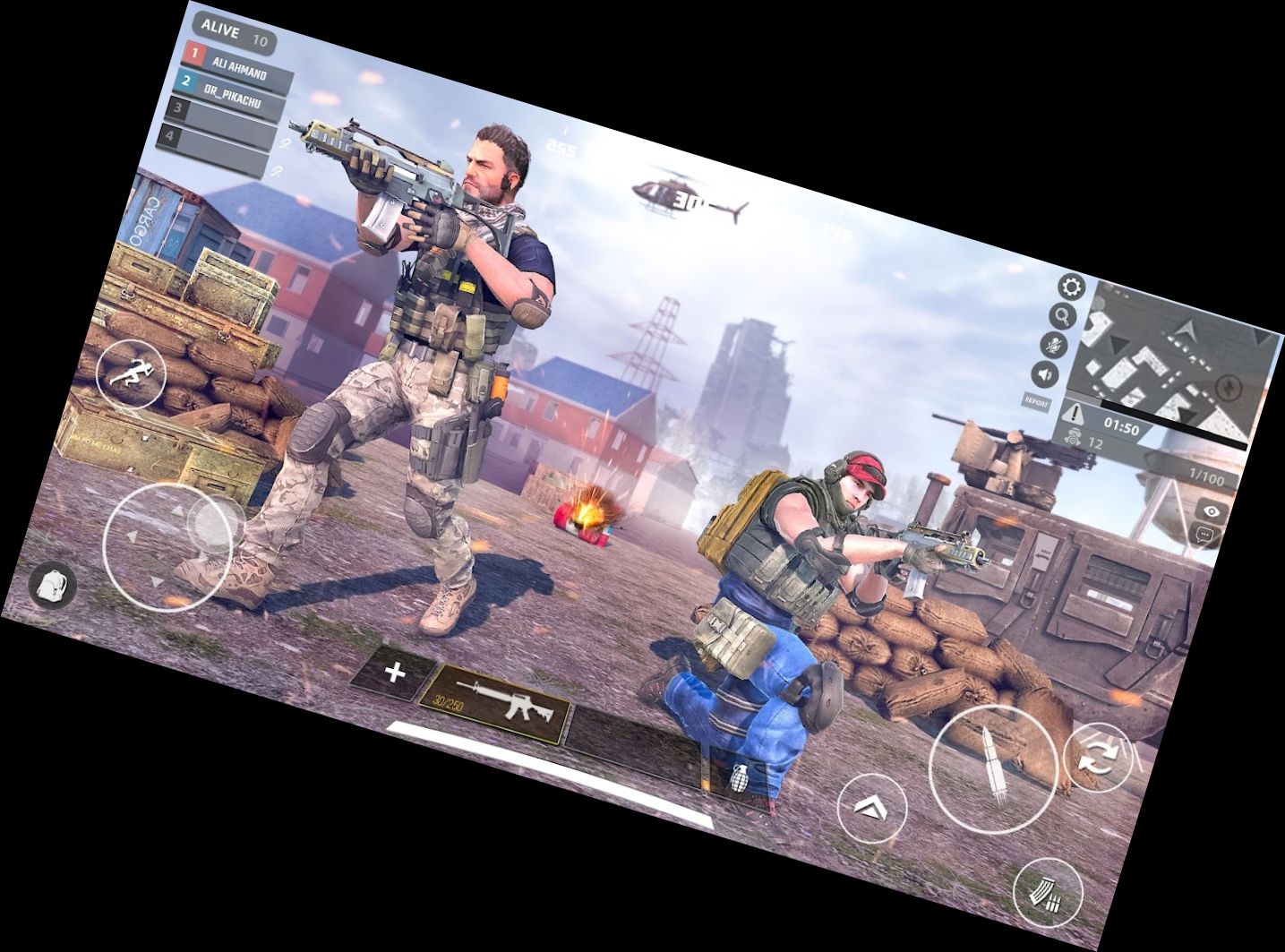 Ego-Shooter Kommando Schießspiel mit Gew