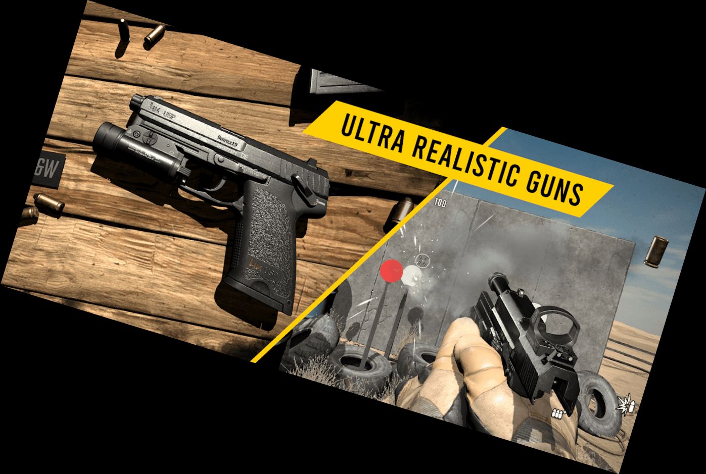 Gun Simulator - 3D First Person Shooter Firearms