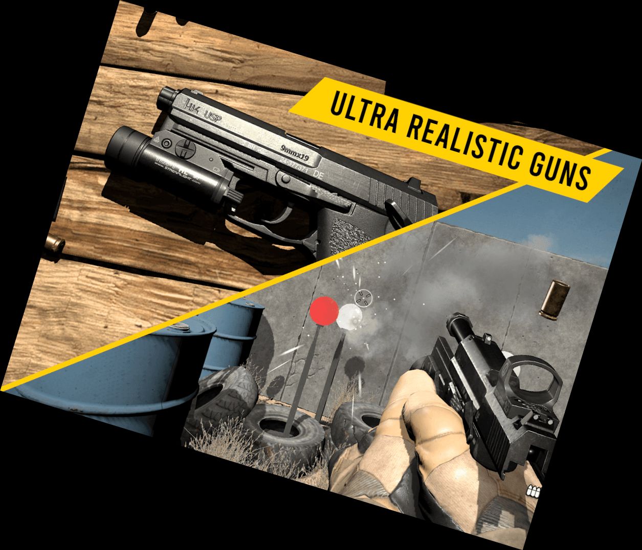 Gun Simulator - 3D First Person Shooter Firearms