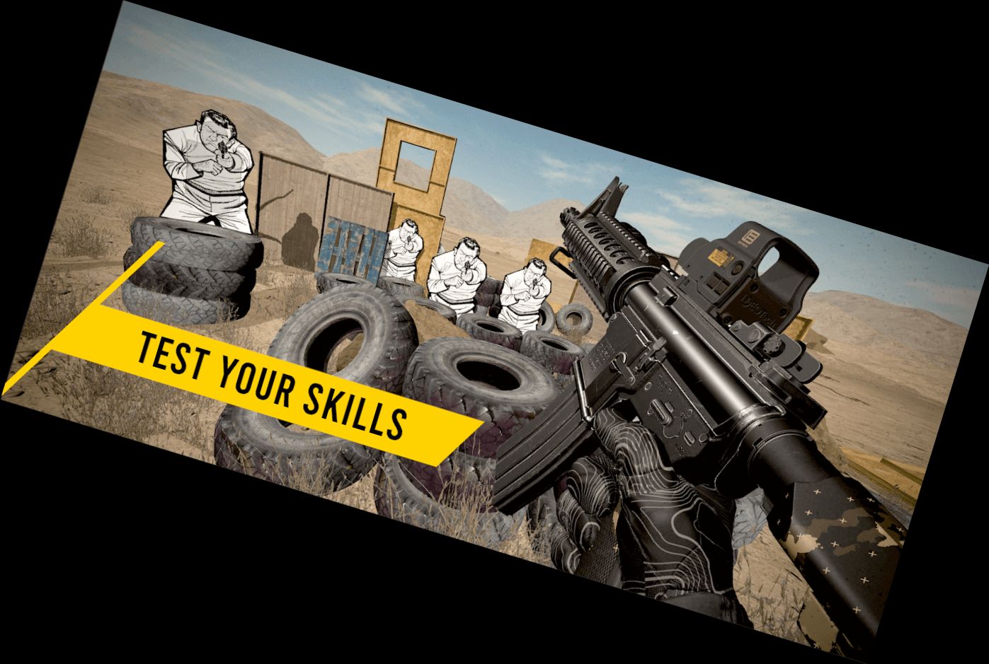 Gun Simulator - 3D First Person Shooter Firearms