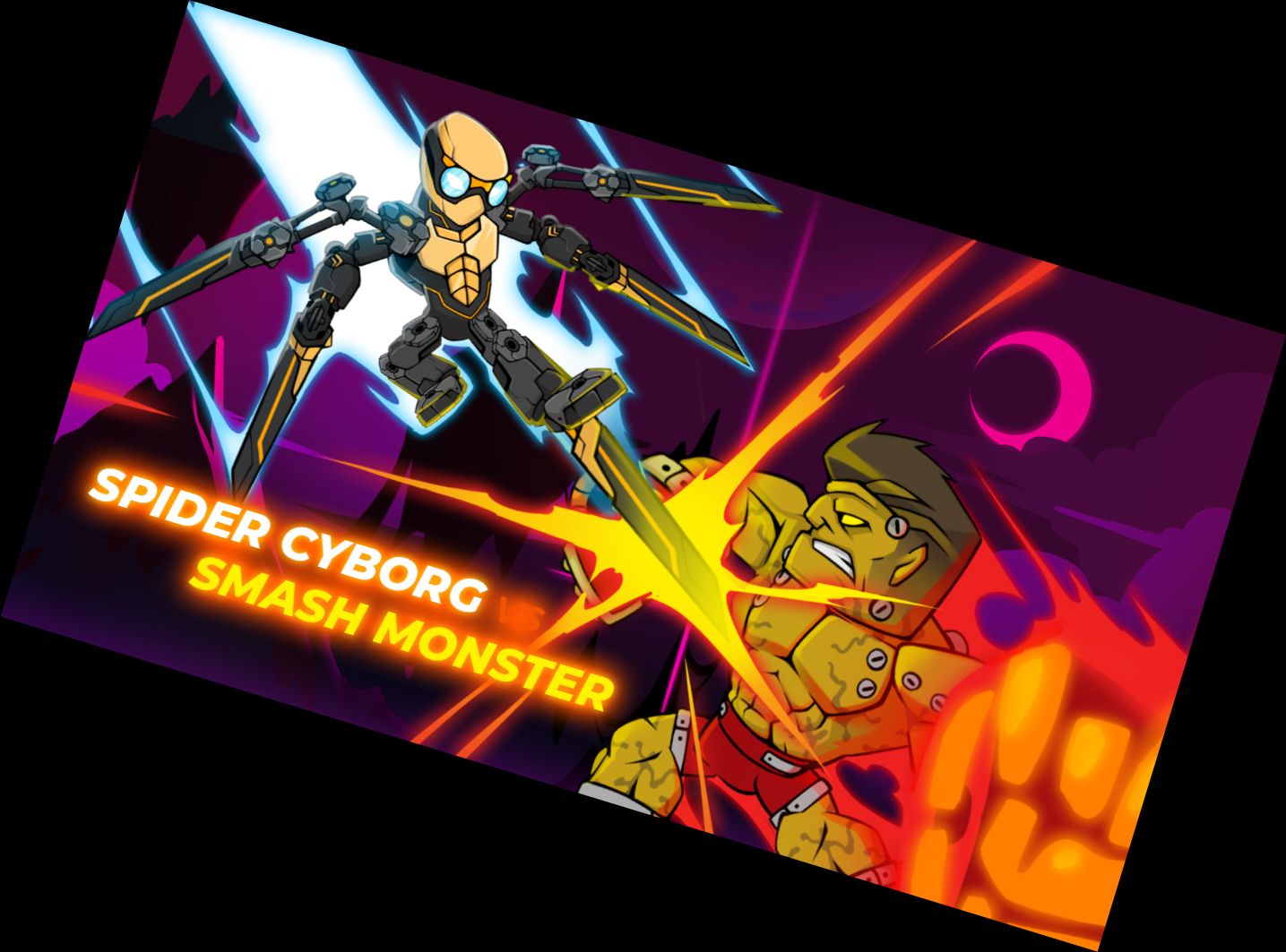 Super-Rumble: Spinne gegen Monster