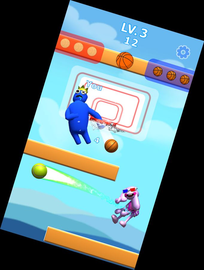 Korb-Fall: Hyper-Tap-Schlacht