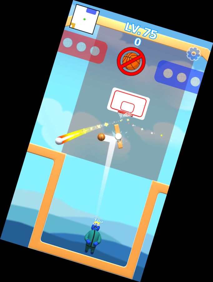 Korb-Fall: Hyper-Tap-Schlacht