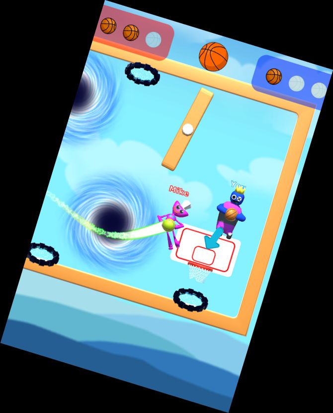 Korb-Fall: Hyper-Tap-Schlacht