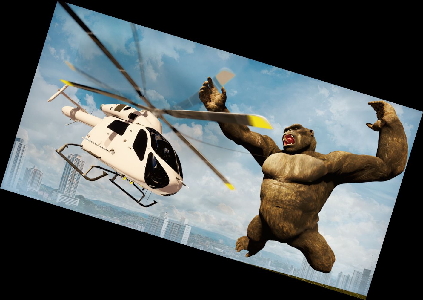 Fierce Ape Battle Simulator