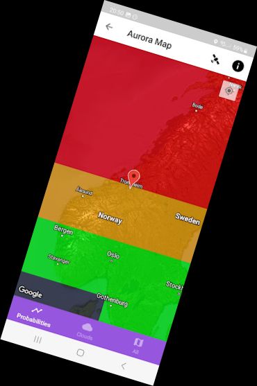 Meine Aurora-Vorhersage Pro