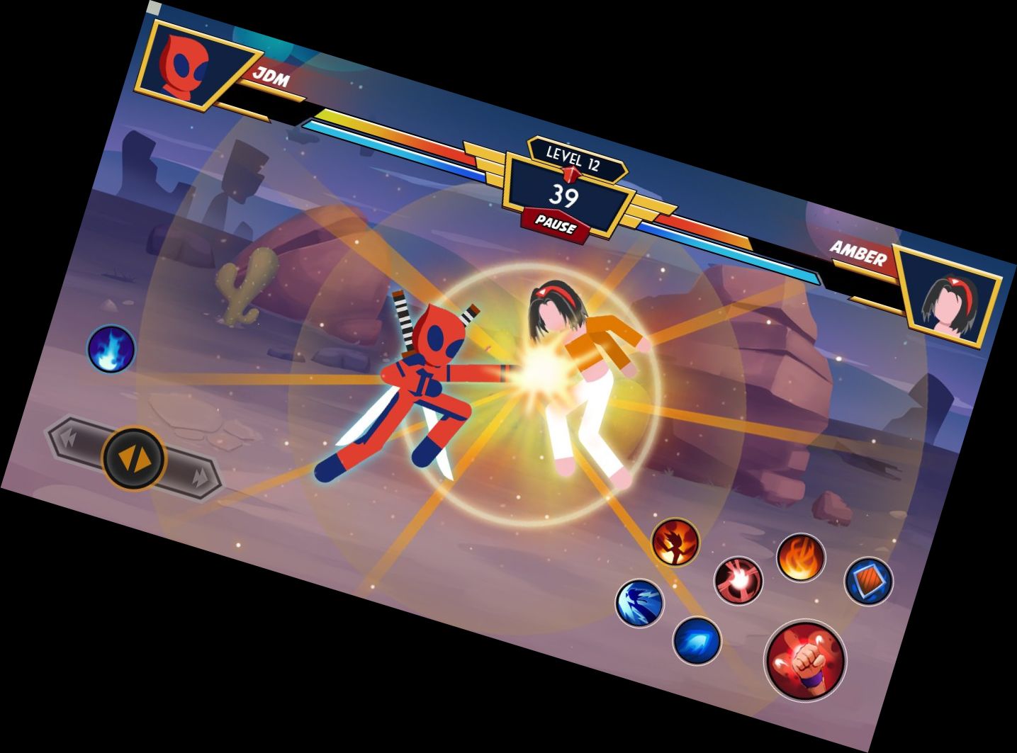 Бійка Стікмена — Воїн-