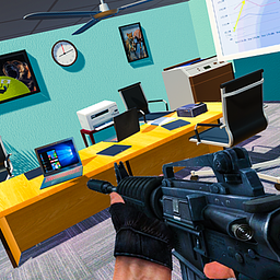 Büro zerstören: Stress abbauen