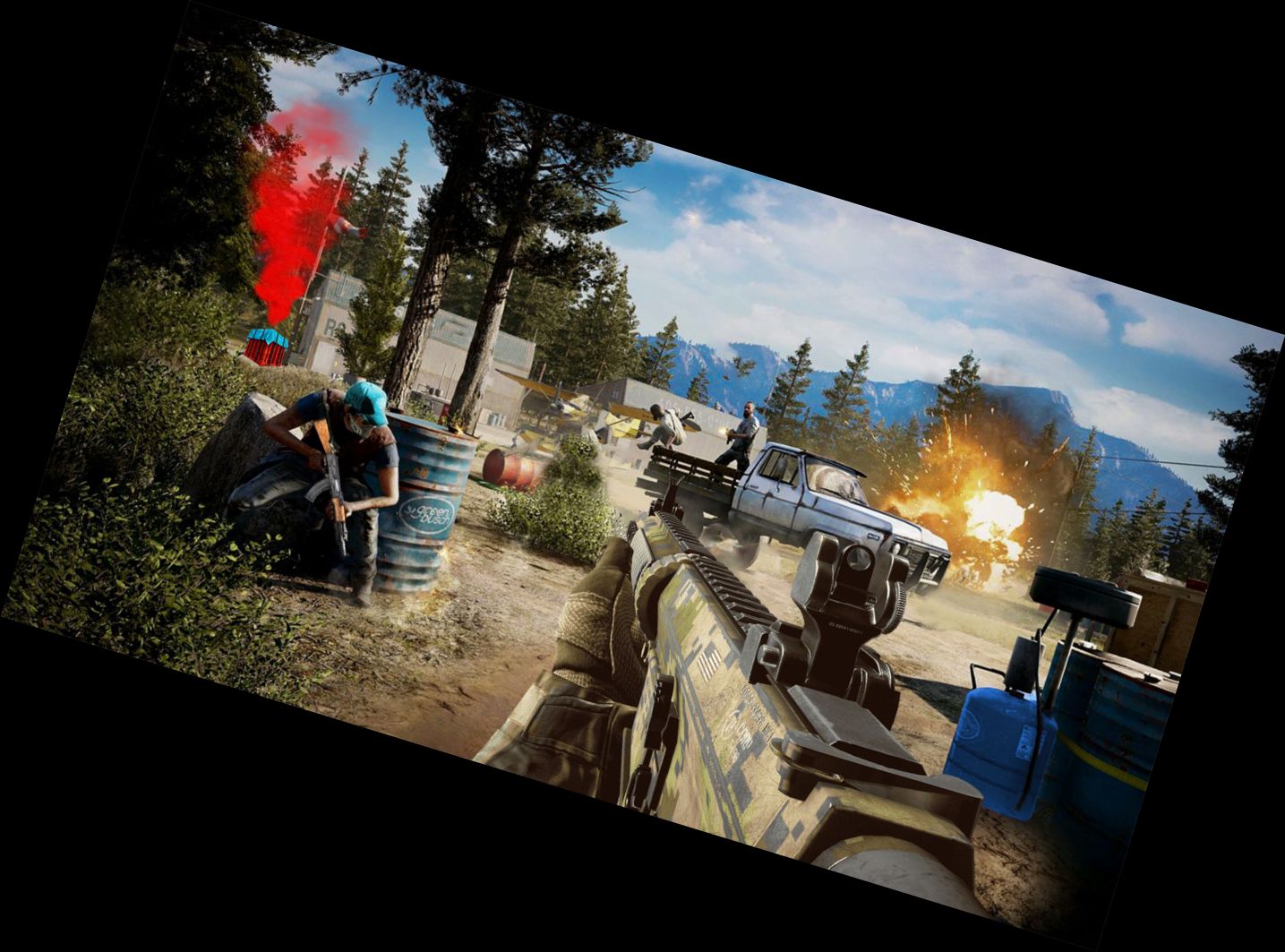 Командо прикриття: вогнева