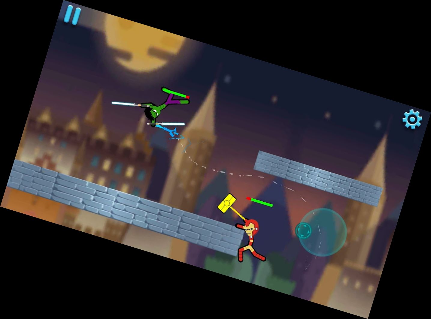 Stickman Clash - Party-Spiel