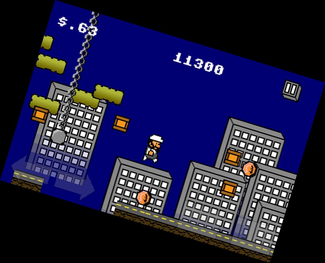 8-Bit Sprung 2: Retro-Platt