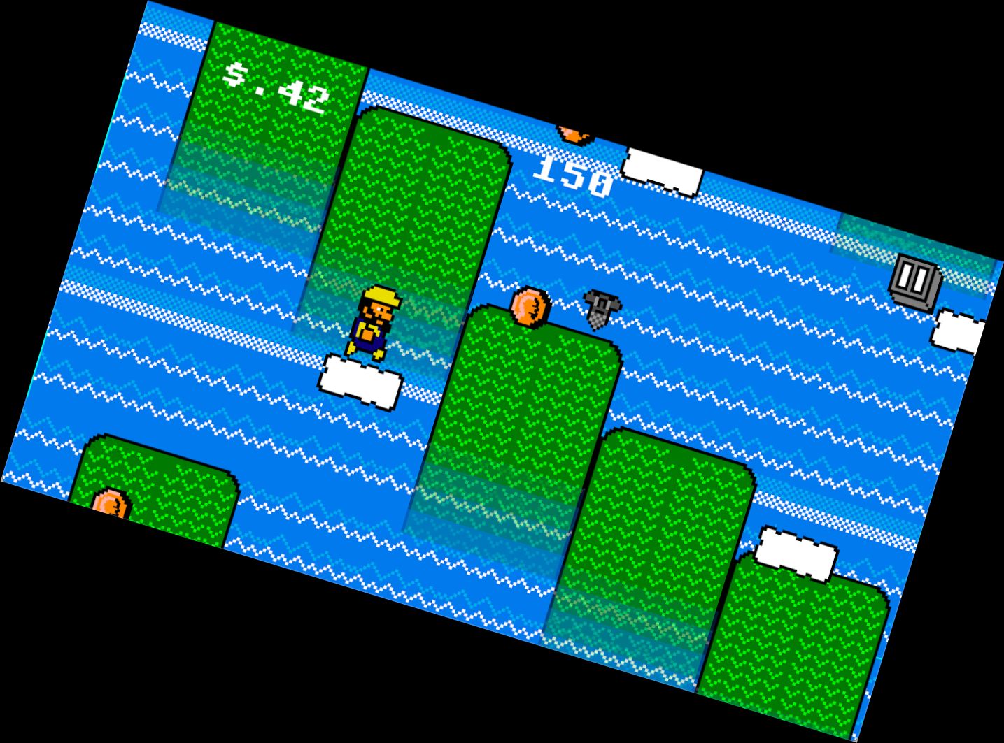 8-Bit Sprung 2: Retro-Platt