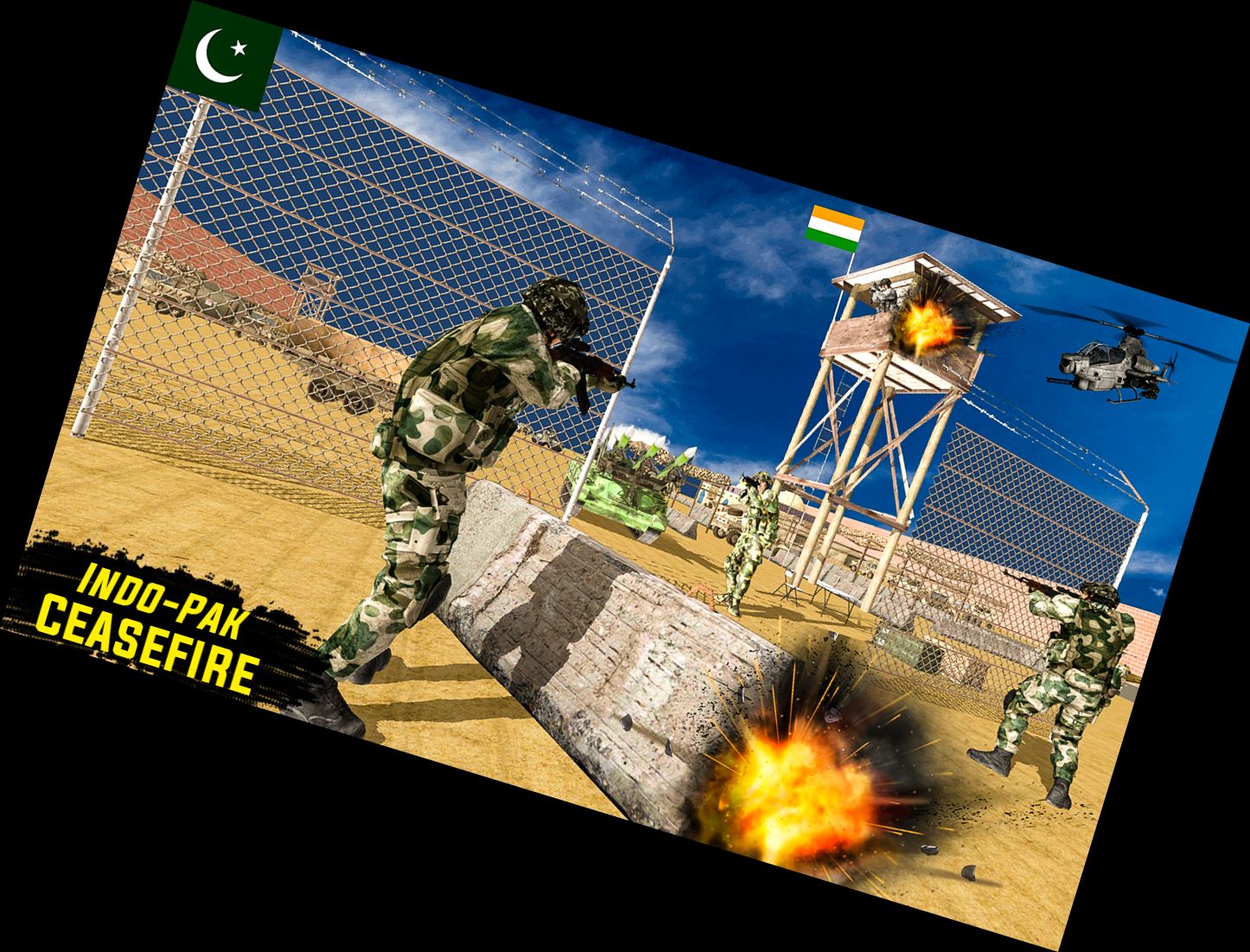 India-Pakistan Truce Elite Force Combat