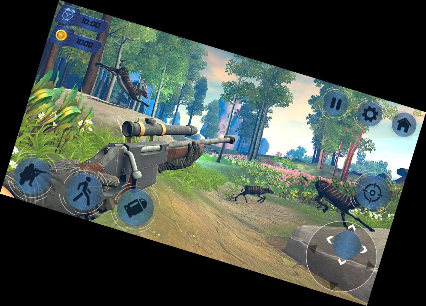 Scharfschützen Hirsch Jagd Spiel