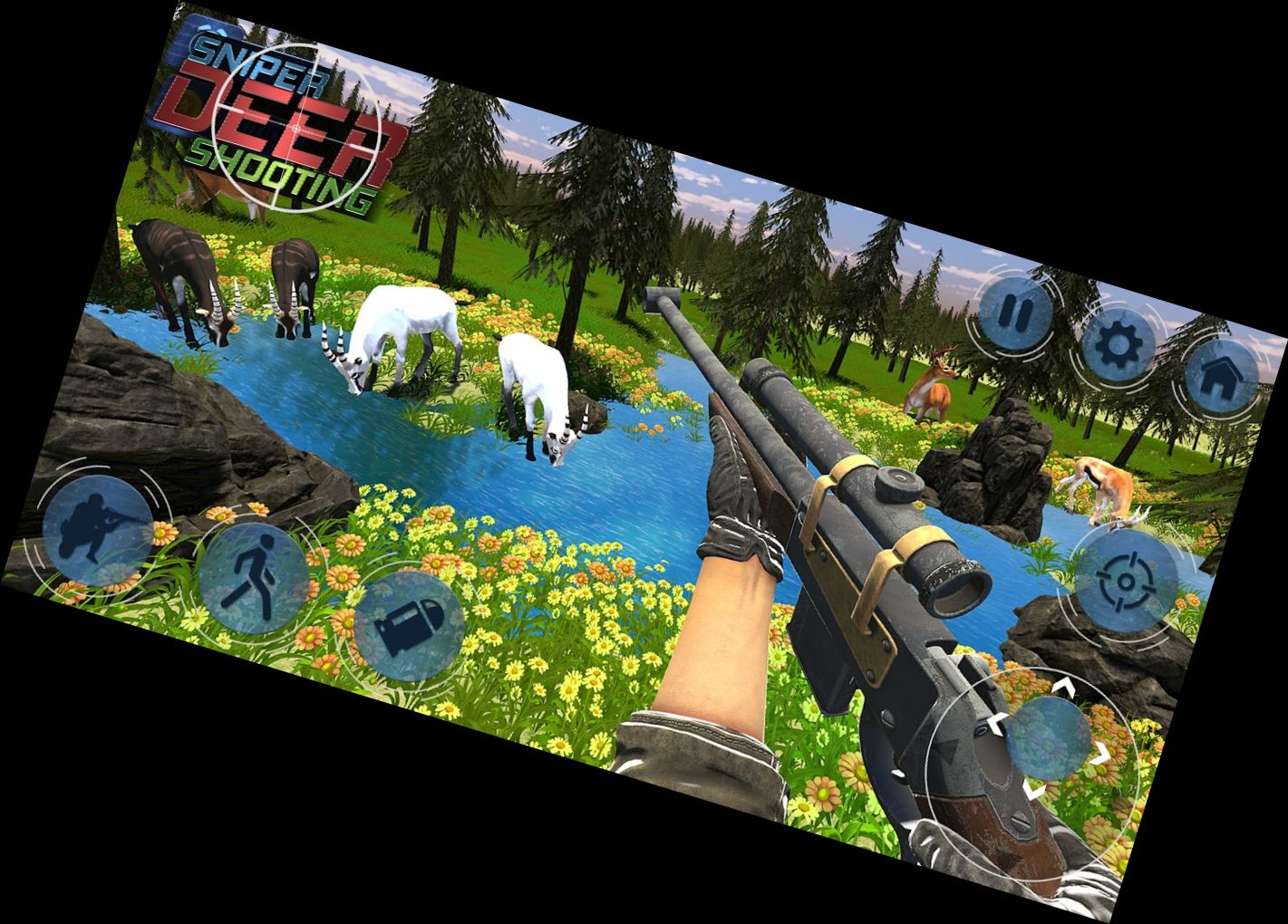 Deer Hunting Sniper Game Fun